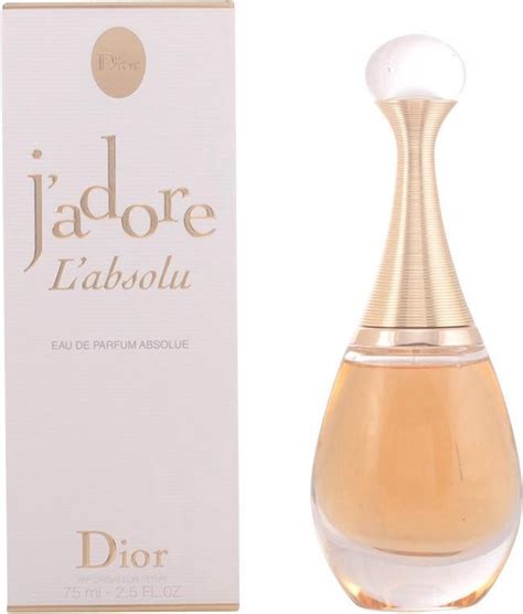 duty free j'adore l'absolu eau de parfum dior 75ml|Dior J'adore L'absolu 75ml Eau de Parfum Spray .